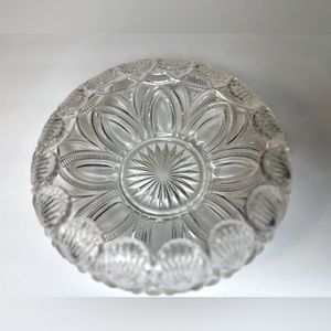 VTG Cut Glass Nappy Dish